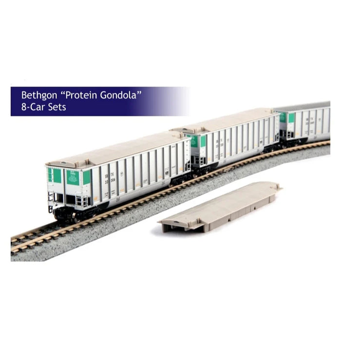 BER Kato 106-4652 Bethgon Protein Gondola 8 Car Set SBTX No.1  - N Gauge (pre-owned)