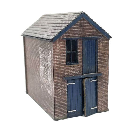 Scale Model Scenery KX046 Wright's Lockup Laser Cut Kit- OO/HO Scale
