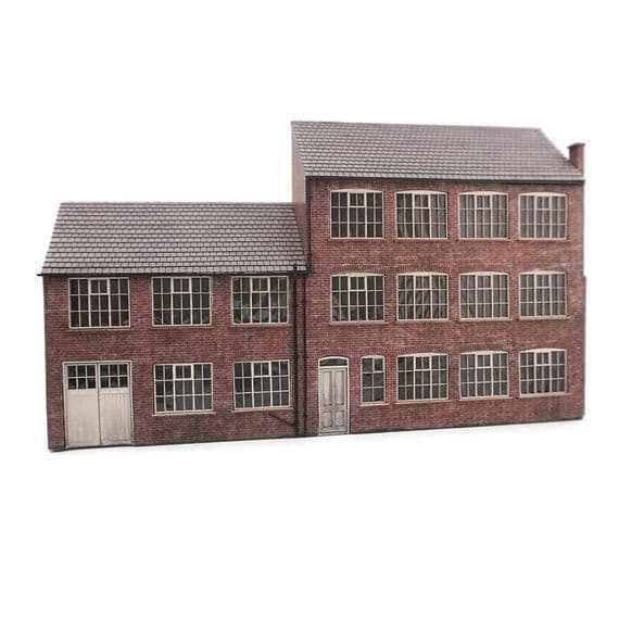 Scale Model Scenery KX049 G.T.C Engineering Works, Laser Cut Kit- OO/HO Scale