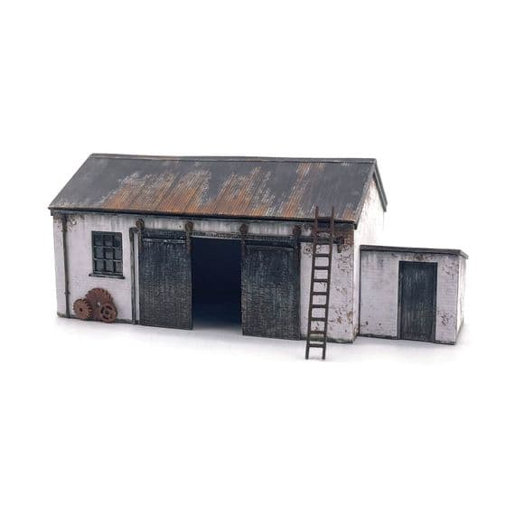 Scale Model Scenery KX054 Tony's Cart Shed Laser Cut Kit- OO/HO Scale