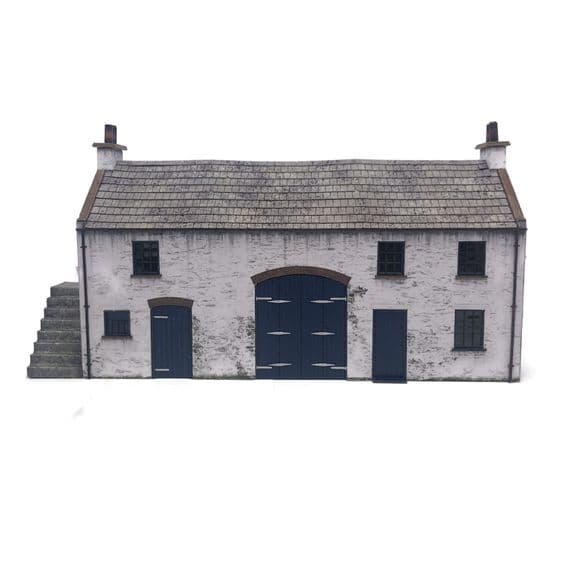 Scale Model Scenery KX087 Coach House & Stables Laser Cut Kit- OO/HO Scale