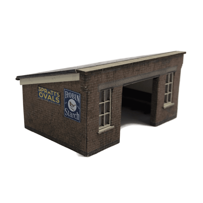 Scale Model Scenery KX095 Small Platform Shelter, Laser Cut Kit- OO/HO Scale