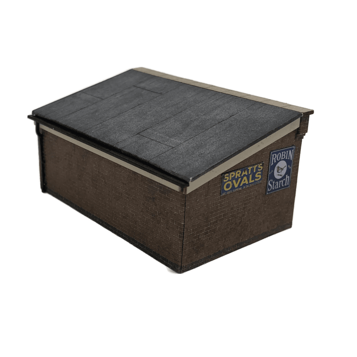 Scale Model Scenery KX095 Small Platform Shelter, Laser Cut Kit- OO/HO Scale