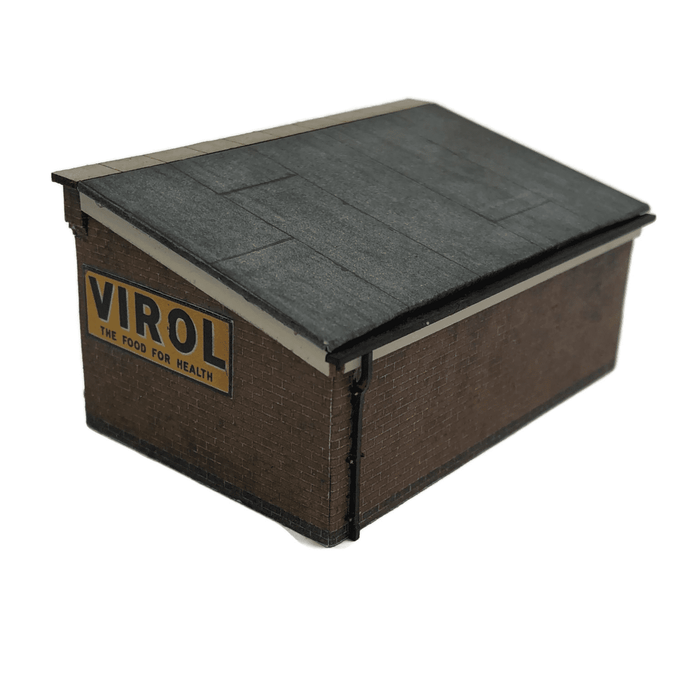 Scale Model Scenery KX095 Small Platform Shelter, Laser Cut Kit- OO/HO Scale