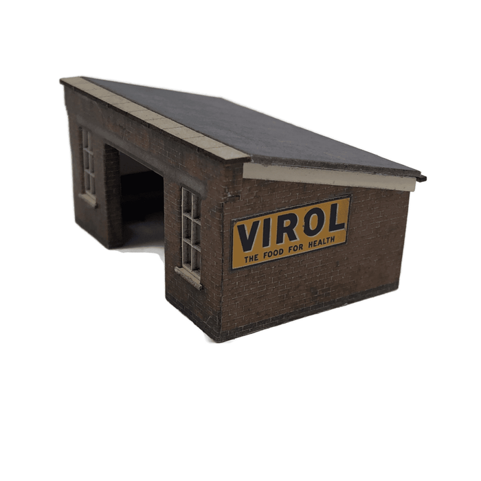 Scale Model Scenery KX095 Small Platform Shelter, Laser Cut Kit- OO/HO Scale