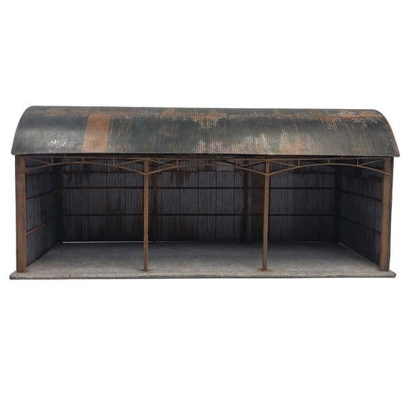 Scale Model Scenery KX099 Dutch Barn Laser Cut Kit- OO/HO Scale