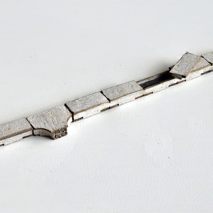 Scale Model Scenery LX035 Concrete Lineside Trunking, Laser Cut Kit- OO/HO Scale