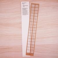 Scale Model Scenery LX176 Tubeclamp Railings 4FT Laser Cut Kit- OO/HO Scale