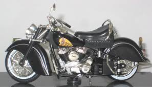 Atlas Editions Indian Chief Motorbike - 1:24 Scale