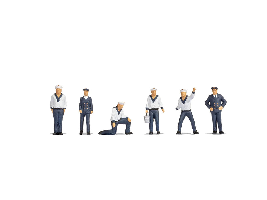 Noch 15046 Sailors (6) Figure Set - HO/OO Gauge