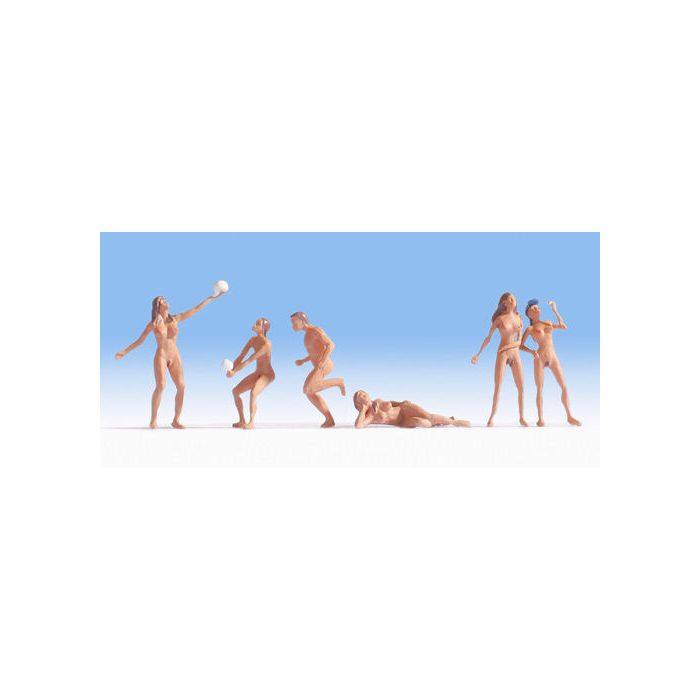 Noch 15844 Nudists Figure Set - OO/HO Scale