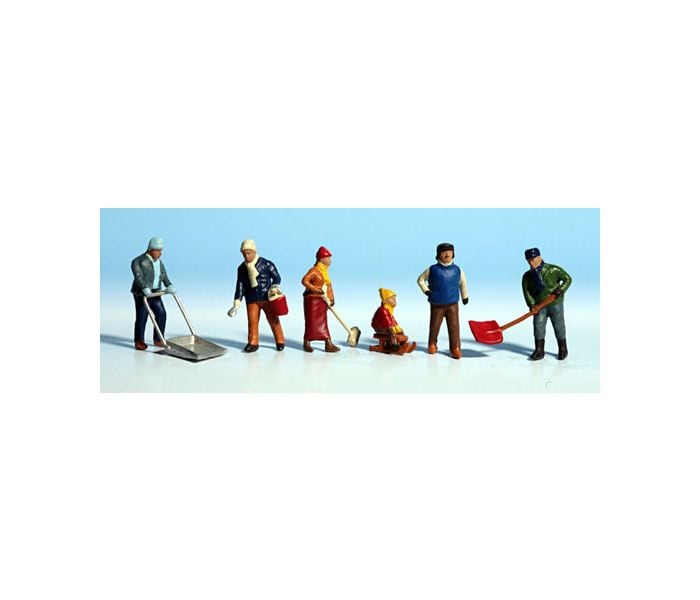Noch 15828 Winter Work Figure Set - HO/OO Gauge