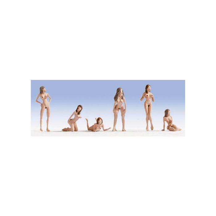 Noch 15958 Nude Models Figure Set - OO/HO Gauge