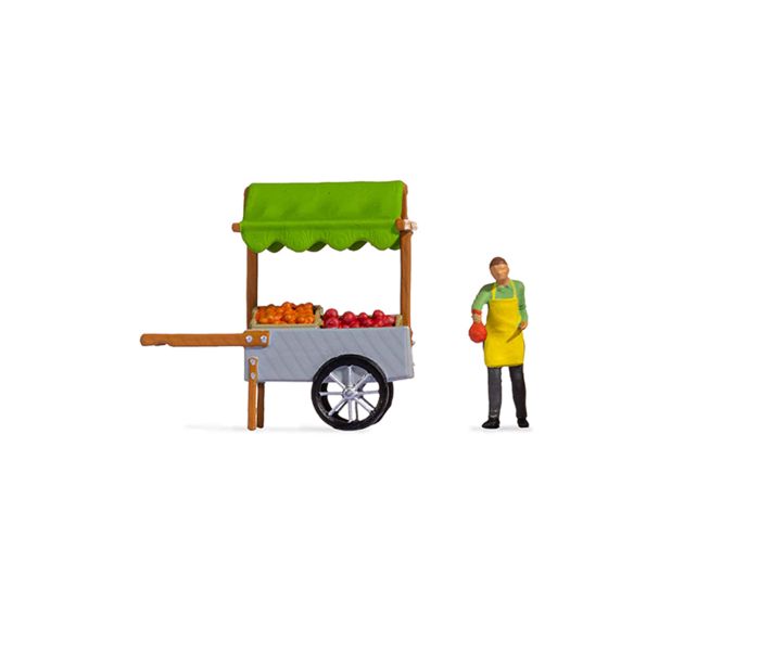 Noch 16501 Fruit Stall Tiny Scenes- OO/HO Gauge