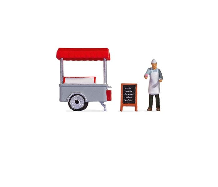 Noch 16504 Ice Cream Van Tiny Scenes- OO/HO Gauge