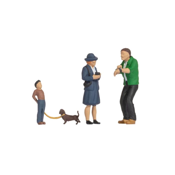 Noch 16600 'Parking Offender' Funny Scenes Figures Set - OO / HO Scale