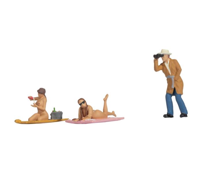 Noch 16607 Peeping Tom Funny Scenes Figures Set - OO / HO Scale