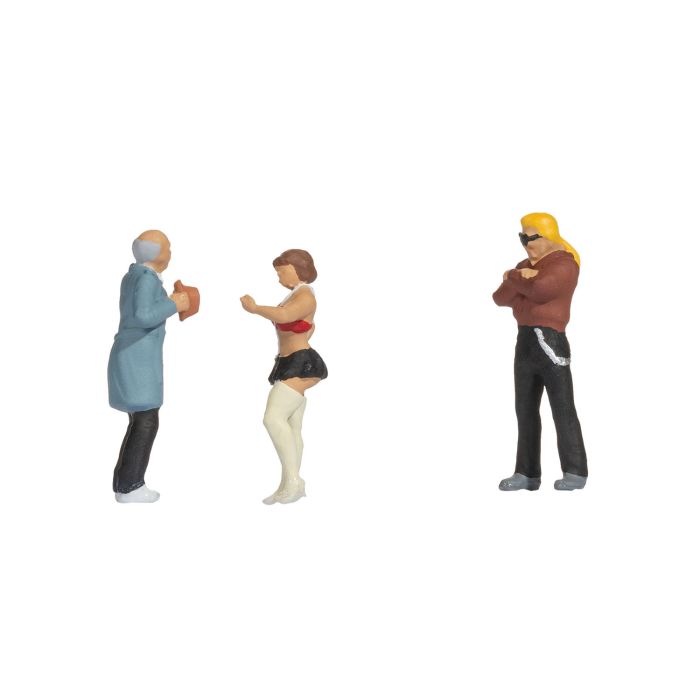 Noch 16608 'Kerb Crawling Area' Funny Scenes Figures Set - OO / HO Scale