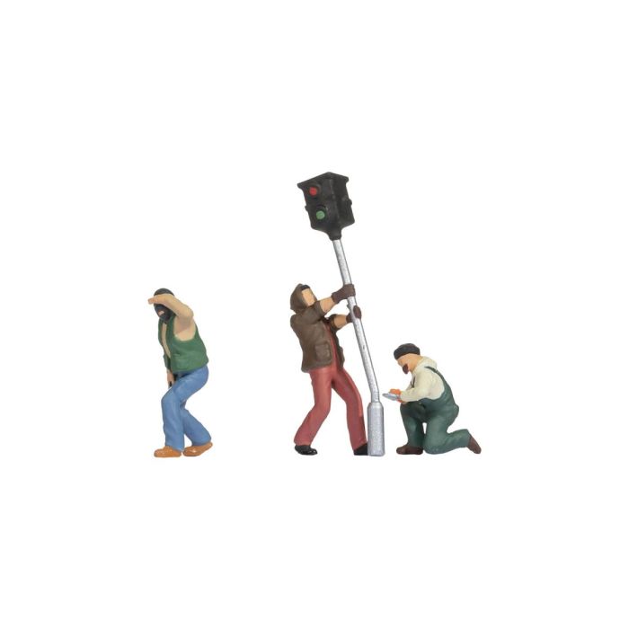 Noch 16611 'Too Fast' Funny Scenes Figures Set - OO / HO Scale