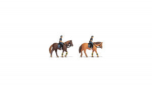 Noch 36078 Mounted Police (2) Figure Set - N Gauge