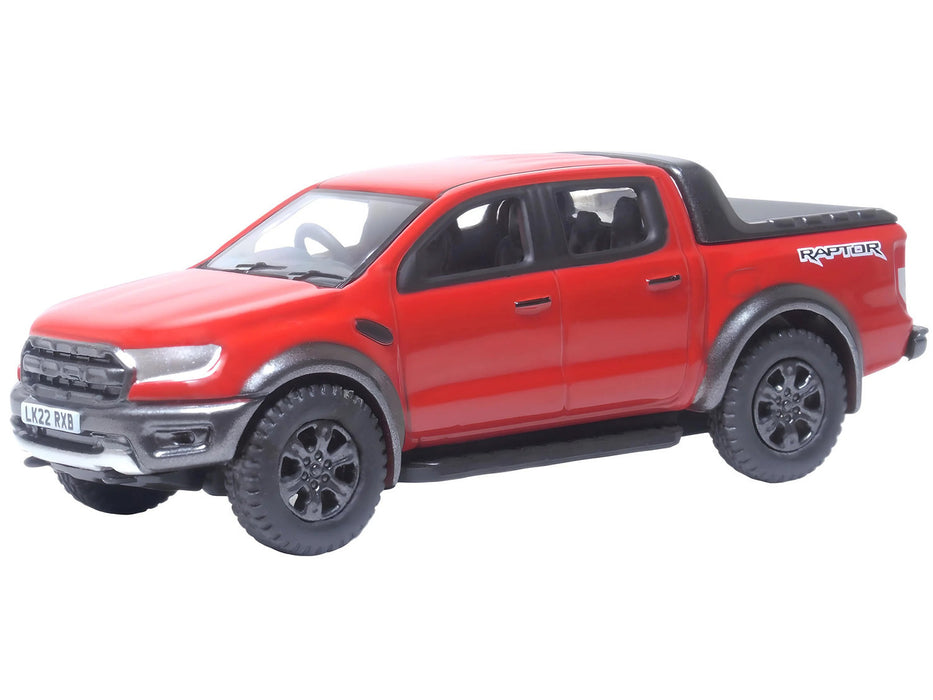 Oxford Diecast 76FR002 Ford Ranger Raptor Race Red- 1:76 (OO) Scale