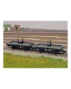 Peco NR1151E -4 Wheel Bolster Wagon Twin Set LNER - N Gauge