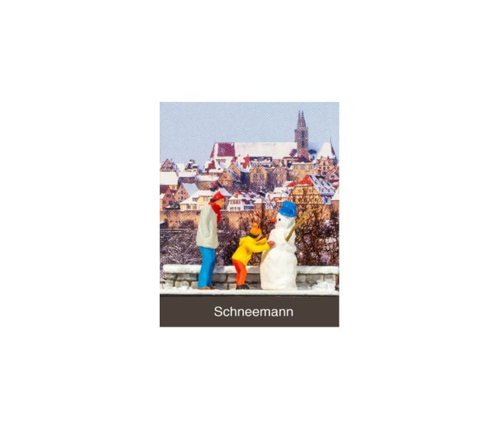 Preiser 99603 Snowman Motif Box - HO/OO Gauge