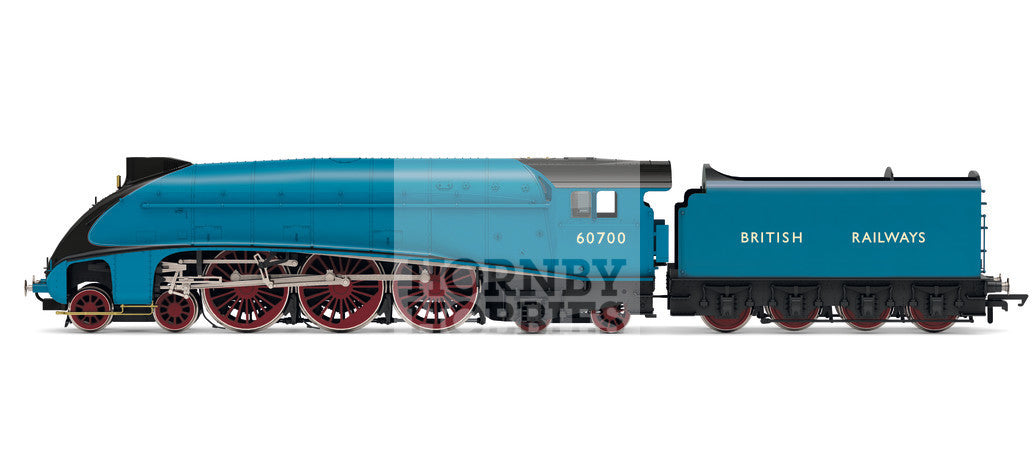 Hornby R30125 BR Rebuilt Class W1 4-6-4 No.60700, Steam Locomotive - OO Gauge