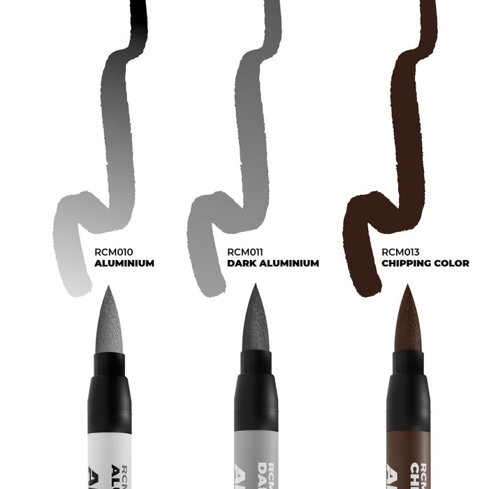 AK Real Colors Markers set - RCM105 - "Chipping" - 3 pen set