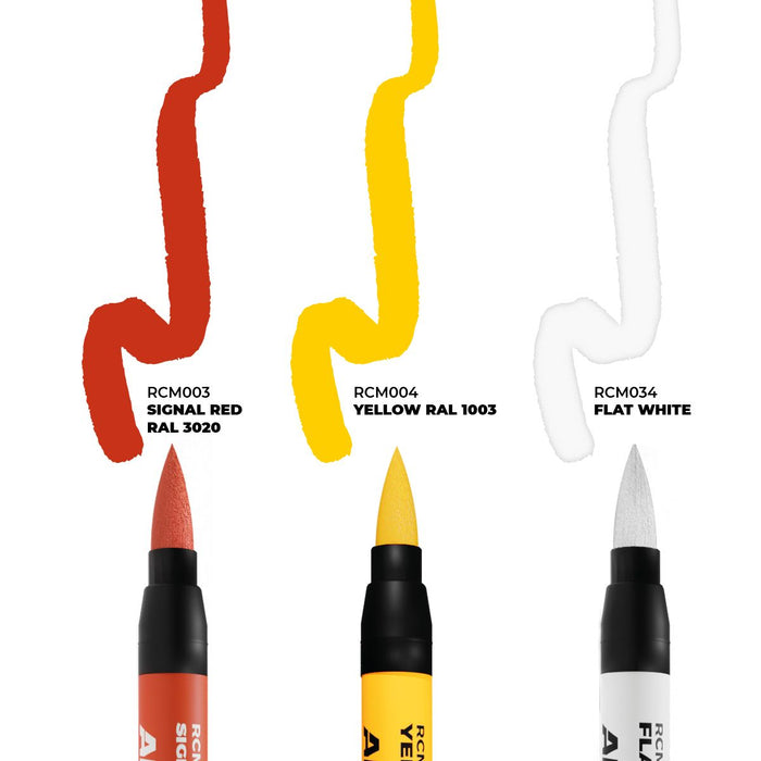AK Real Colors Markers set - RCM106 - "Tactical Marmings" - 3 pen set