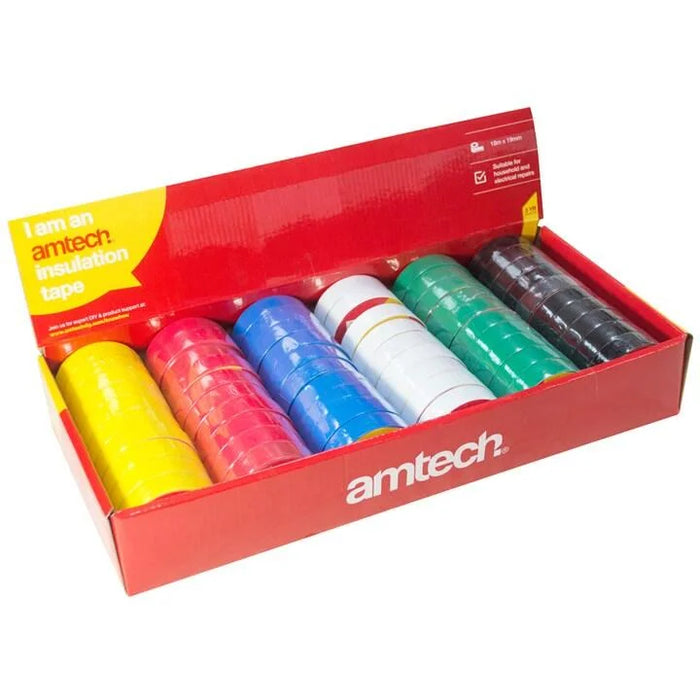 Amtech S4170 Insulation Tape 18m x 19mm - Yellow
