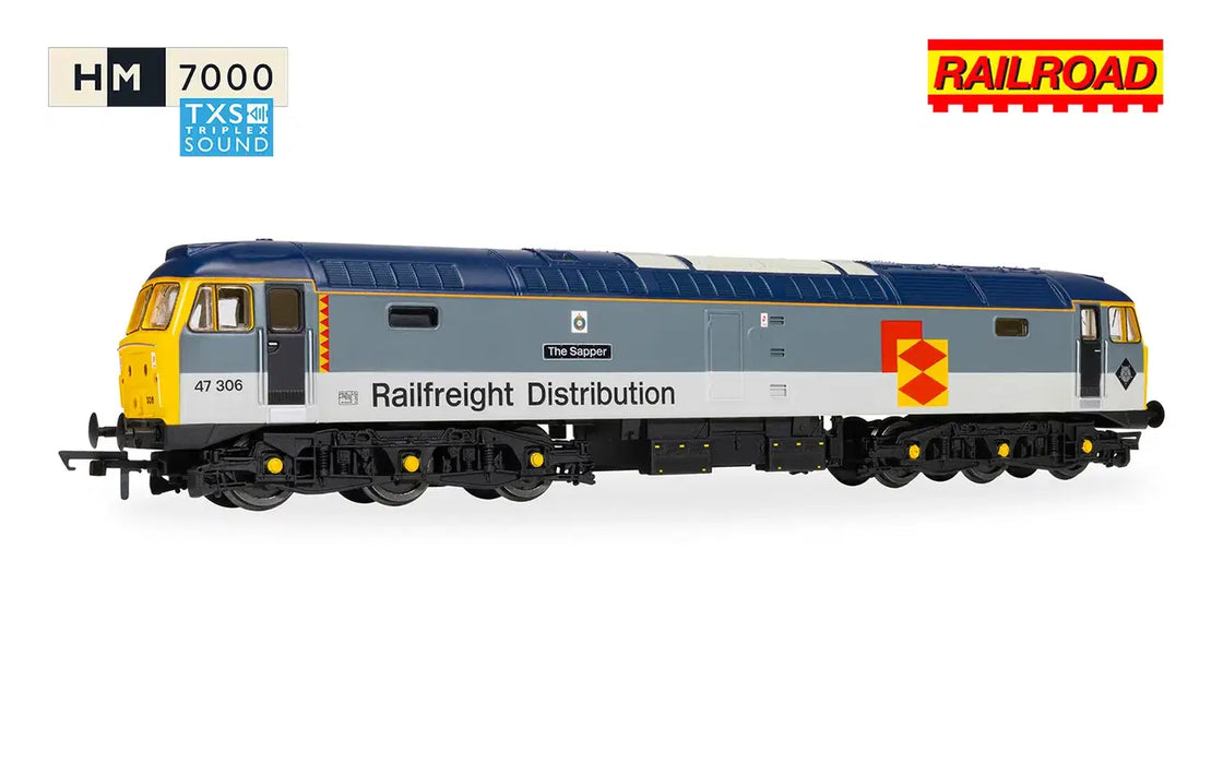 Hornby R30440 TXS   - Class 47 - The Sapper 47306 - DCC Sound Fitted