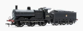 Bachmann 31-626 Class 3F 43762 BR Black Early Emblem- OO Gauge - Pre-Owned