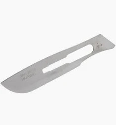 Swann Morton Nr 21 Non Sterile Carbon Steel VPI Protected Replacement Surgical Blades Ref 0107 (Pk of 5 blades) ** Not available by Mail Order)