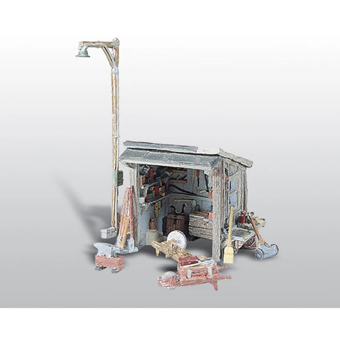 Woodland Scenics D-216 Tool Shed - HO Scale