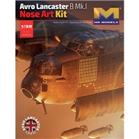 HK Models 01E033 Avro Lancaster B Mk.1 Nose Art Kit, 1/32 Scale Model Kit