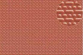 Slaters 0402 English Bond Brick Plastikard - Red 2mm