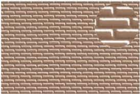 Slaters 0403 Brick Plastikard - Grey 4mm