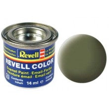 Revell Email Colour #68 Dark Green Matt RAF Enamel - 14ml Tinlet