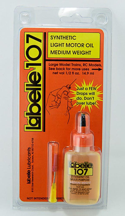 Labelle 107 Synthetic Multi Purpose Light Oil -  Medium Weight - 0.5fl oz bottle