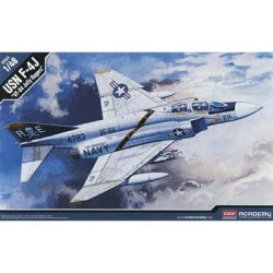 Academy 12305 US Navy F-4J Phantom VF-84 "Jolly Rogers" Plastic Model Kit - 1:48 Scale