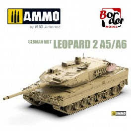 Border TK 7201 German MBT Leopard 2 A5/A6, 1:72 Scale Model Kit