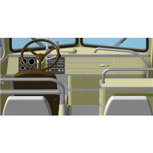 Roden Rod816 1947 PD-3751 Silverside Bus, 1:35 Scale Model Kit