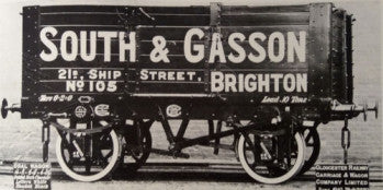 Gaugemaster GM2410101 7 Plank Wagon South & Gasson  105 Brighton - N Gauge