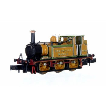 Dapol 2S-012-015 Terrier A1X Steam Locomotive Number 32635 in Brighton Works Imp Eng Green Livery - N Gauge