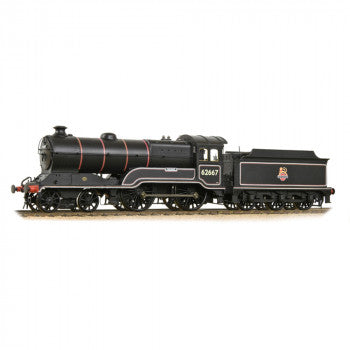 Bachmann 31-146A GCR Class 11F D11/1 4-4-0 Steam Locomotive Nr 62667 named 'Somme' in BR Lined Black Livery with Early Emblem - OO Scale