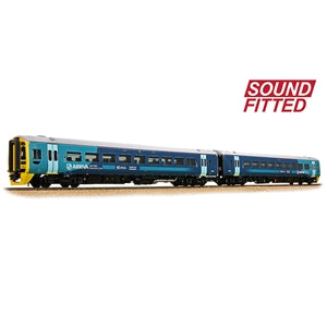 Bachmann 31-511A Class 158 2 Car DMU Number 158824 in Arriva Trains Wales livery DCC SOUND FITTED- OO Scale