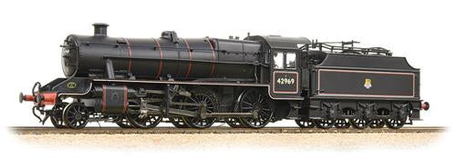 MON Bachmann 31-692 LMS Stanier Mogul 42968 BR Lined Black Livery DCC READY - OO Gauge ** New Ex Shop Stock **
