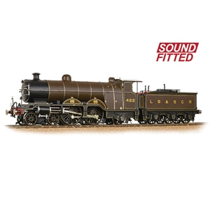 Bachmann 31-922SF LB&SCR H2 Class Atlantic 4-4-2 Number 422 in Lined Umber Livery DCC SOUND FITTED - OO Gauge