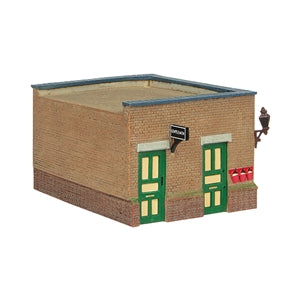Bachmann Scenecraft 44-090G Bluebell Waiting Room and Toilet (Pre-built) Southern Livery - OO Scale
